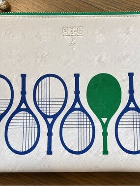 OTG Twebty Four Seven size #4 (9x7) Tennis Racket Print Mini Bag